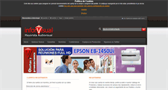 Desktop Screenshot of inforvisual.es